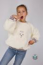 Patron pullover / sweat-shirt raglan enfant pdf Loosefit AnniNanni, en allemand