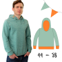 E-book AnniNanni herenhoodie, Duits