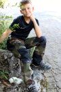 Patron pantalon enfant pdf AnniNanni, en allemand