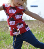 Patron top enfant pdf Sommermädchen AnniNanni, en allemand