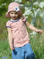 Patron top enfant pdf Sommermädchen AnniNanni, en allemand