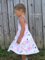 Patron robe enfant pdf Strandtänzerin AnniNanni, en allemand