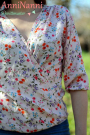 E-Book AnniNanni Wickelshirt/Sommerbluse Damen, duits