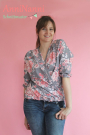 E-Book AnniNanni Wickelshirt/Sommerbluse Damen, duits