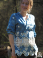 E-Book AnniNanni Wickelshirt/Sommerbluse Damen, duits