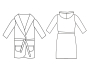 E-Book B-Trendy P1012 Bathrobe Quinn, english