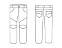 E-Book B-Trendy P1045 Hose Liam