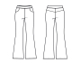E-Book B-Trendy P1085 Broek Melody, nederlands