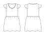 Patron robe enfant pdf Violet P1086 B-Trendy, en français