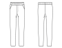 Patron pantalon enfant pdf Simon P1142 B-Trendy, en français