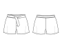 Patron short enfant pdf Veerle P1204 B-Trendy, en français