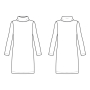 Patron robe enfant pdf Fleur P1218 B-Trendy, en français