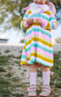 Patron robe à capuche enfant pdf Ba.binaa Patterns, en allemand