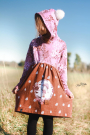 Patron robe / tunique enfant pdf Cozy Ba.binaa Patterns, en allemand