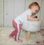 Patron leggings enfant pdf Almond Ba.binaa Patterns, en allemand