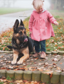 Patron manteau enfant pdf Little Miss Honeybunch Ba.binaa Patterns, en allemand