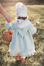 Patron manteau enfant pdf Little Miss Honeybunch Ba.binaa Patterns, en allemand