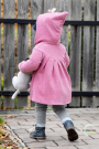 Patron manteau enfant pdf Little Miss Honeybunch Ba.binaa Patterns, en allemand