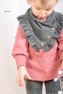 Patron écharpe fantaisie enfant pdf Oh my Scarf Ba.binaa Patterns, en allemand