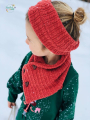 Patron écharpe fantaisie enfant pdf Oh my Scarf Ba.binaa Patterns, en allemand
