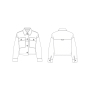 E-Book Bara Studio Jeans jacket Noomi, duits