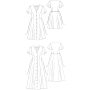 Patron robe femme pdf Julia Bara Studio, en allemand