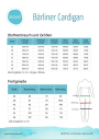 Patron cardigan femme pdf Mira femme Berlinerie, en allemand