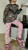 Patron legging enfant pdf Toni Berlinerie, en allemand