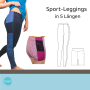Patron legging / short femme pdf Sport Berlinerie, en allemand