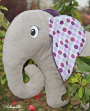 Patron coussin cervical Éléphant pdf CoelnerLiebe, en allemand
