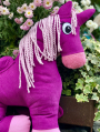 Patron coussin cervical Cheval / Licorne pdf CoelnerLiebe, en allemand