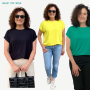 Patron basic-shirt l'été femme Bundle top Resa, Sonni, Basic Shirt pdf Resa CreaResa, en allemand