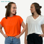 Patron basic-shirt l'été femme Bundle top Resa, Sonni, Basic Shirt pdf Resa CreaResa, en allemand