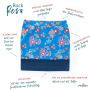 Patron jupe femme pdf Resa CreaResa, en allemand