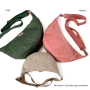 E-book CreaResa Schultertasche Moon Bag Luna M + L, Duits