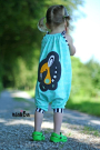Patron robe / combinaison enfant pdf Floret Din.Din Handmade, en allemand