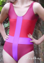 Patron maillot de bain femme pdf Fadenkreuz DongoDesign, en allemand