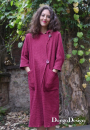 Patron peignoir spa femme pdf DongoDesign, en allemand