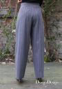 E-Book DongoDesign Damen Hose Marlene mit Falten, duits