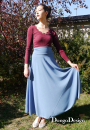 Patron jupe femme pdf Einen halben Teller Jersey DongoDesign, en allemand