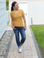 E-book drei eM's Basic-Shirt 1 + plotterbestand Smile, Duits