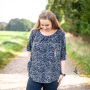 Patron blouse / robe femme pdf Avellino drei eM's, en allemand