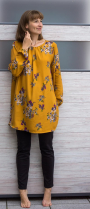 Patron blouse / robe femme pdf Avellino drei eM's, en allemand