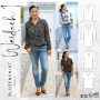 E-book drei eM's Blusenshirt Weidach 1, Duits