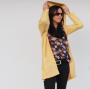 Patron cardigan femme pdf Madone drei eM's, en allemand