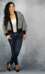 Patron cardigan femme pdf Obereggen drei eM's, en allemand