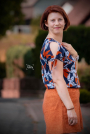 E-book drei eM's Damen Knotenshirt ASCHAU, Duits