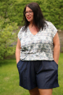 E-book drei eM's Dames Shorts Naila, Duits