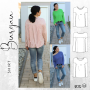 E-book drei eM's Damenshirt Burgau, Duits