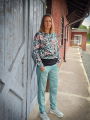 E-book drei eM's Ellgau Dames Hoodie, Duits